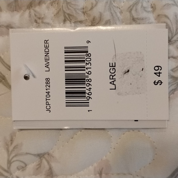 Tinsel Woman's V-Neck Lavender Lace Button Down Blouse, Size: L, NWT - Picture 4 of 11